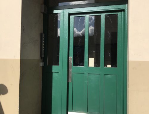 Communal Steel Door