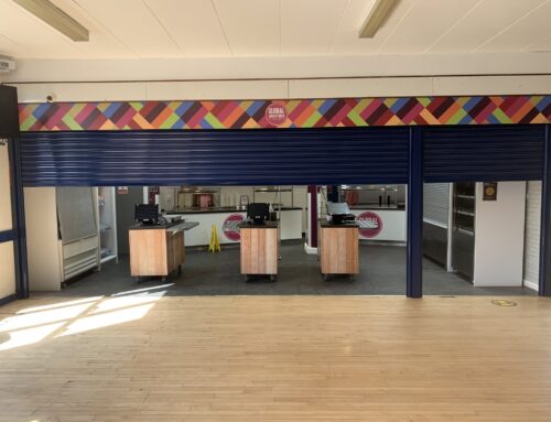 St Pauls Catholic School – Sentry 75 Steel Roller Shutter